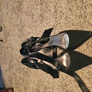 Max Studio Black Lace Heel